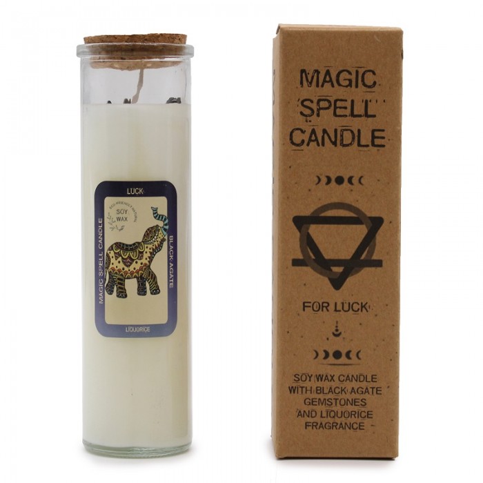 Magic Spell Candle Luck - Τύχη Ειδικά Κεριά- Κεριά για καθαρισμό χώρου - Κεριά τσάκρα